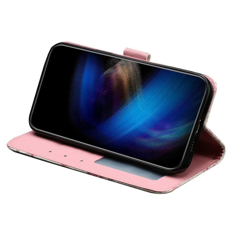 Flip Cover Til Samsung Galaxy S25 Fe Bjørneunger Med Snor