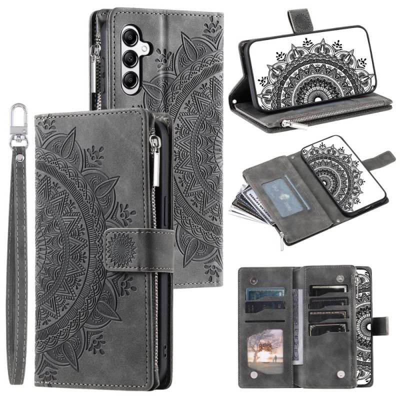 Flip Cover Til Samsung Galaxy S25 Fe Mandala-pung Med Rem