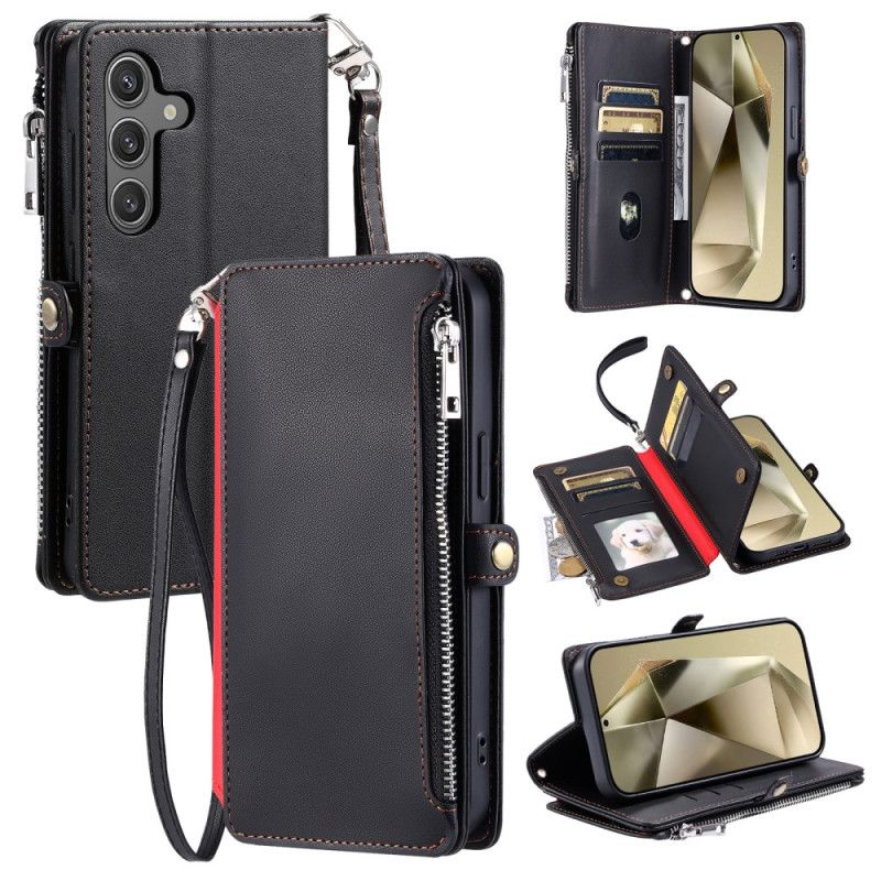 Flip Cover Til Samsung Galaxy S25 Fe Premium Pung
