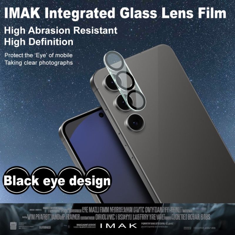 Hærdet Glaslinsebeskytter Til Samsung Galaxy S25 Fe (sort Cirkeldesign) Imak