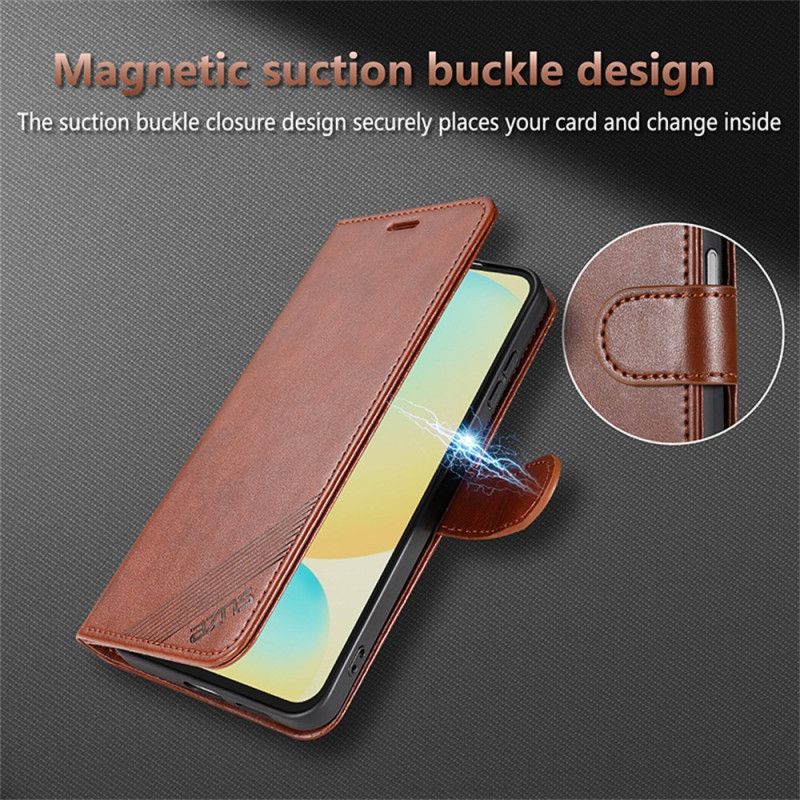 Læder Cover Samsung Galaxy S25 Fe Azns