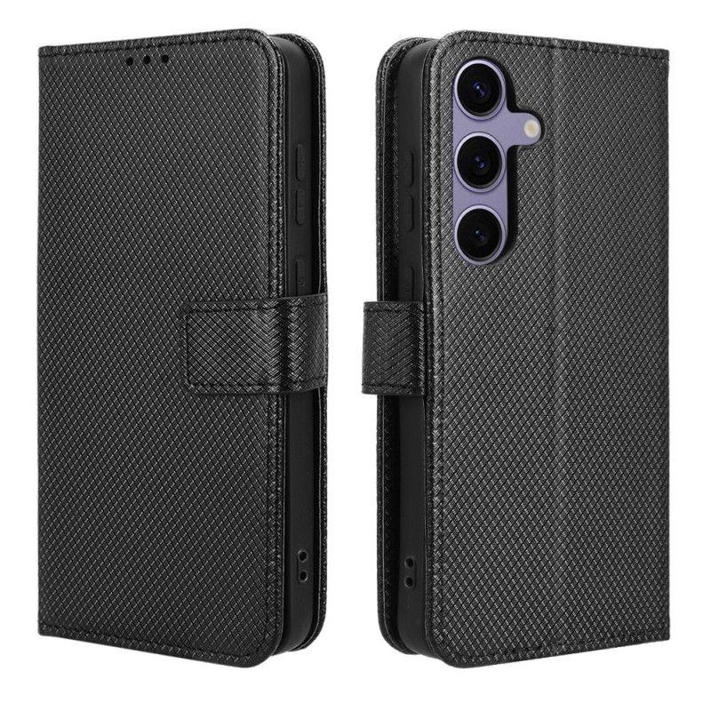 Læder Cover Samsung Galaxy S25 Fe Diamanttekstur
