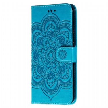 Læder Cover Samsung Galaxy S25 Fe Mandala-mønster