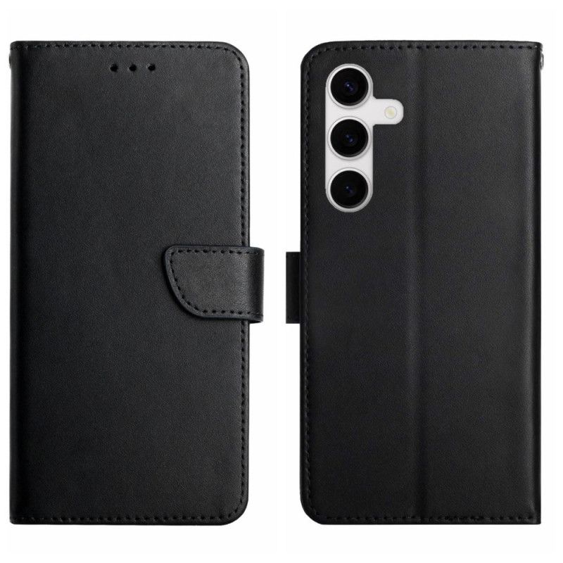 Læder Cover Samsung Galaxy S25 Fe Nappalæder