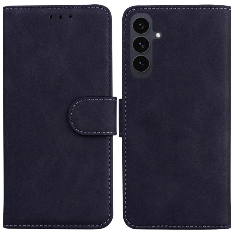 Læder Cover Samsung Galaxy S25 Fe Ruskindseffekt