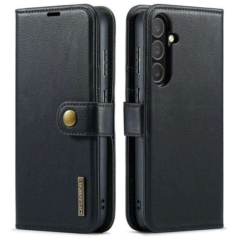 Læder Cover Samsung Galaxy S25 Fe Telefon Etui Aftageligt Etui Dg.ming