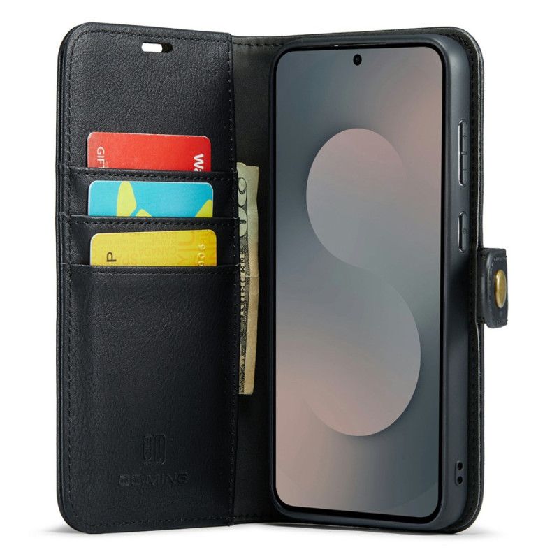 Læder Cover Samsung Galaxy S25 Fe Telefon Etui Aftageligt Etui Dg.ming