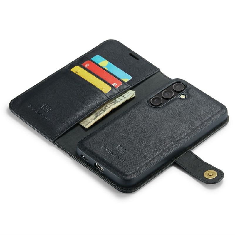 Læder Cover Samsung Galaxy S25 Fe Telefon Etui Aftageligt Etui Dg.ming
