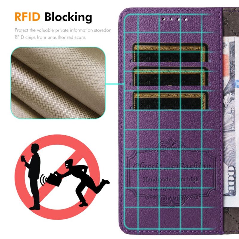 Læder Cover Samsung Galaxy S25 Fe Telefon Etui Enkay
