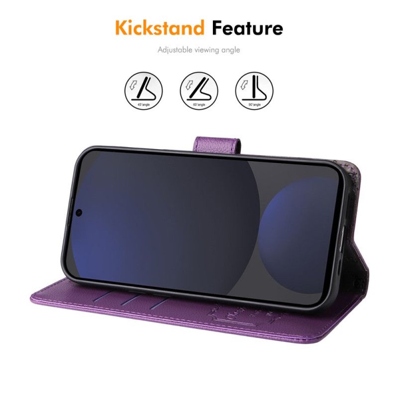 Læder Cover Samsung Galaxy S25 Fe Telefon Etui Enkay