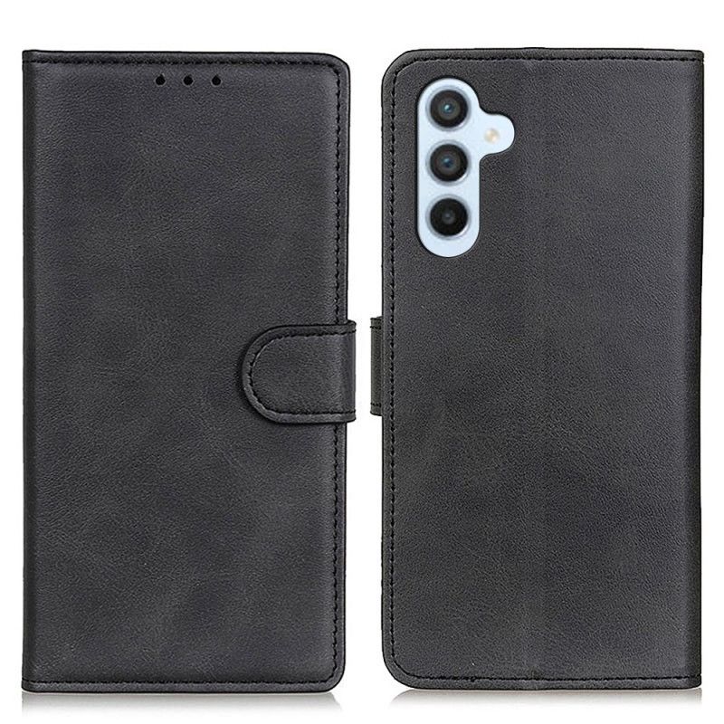 Læder Cover Samsung Galaxy S25 Fe Telefon Etui Mat Kunstlæder