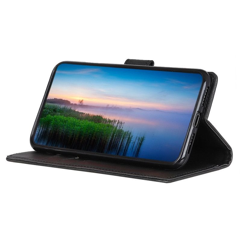 Læder Cover Samsung Galaxy S25 Fe Telefon Etui Mat Kunstlæder
