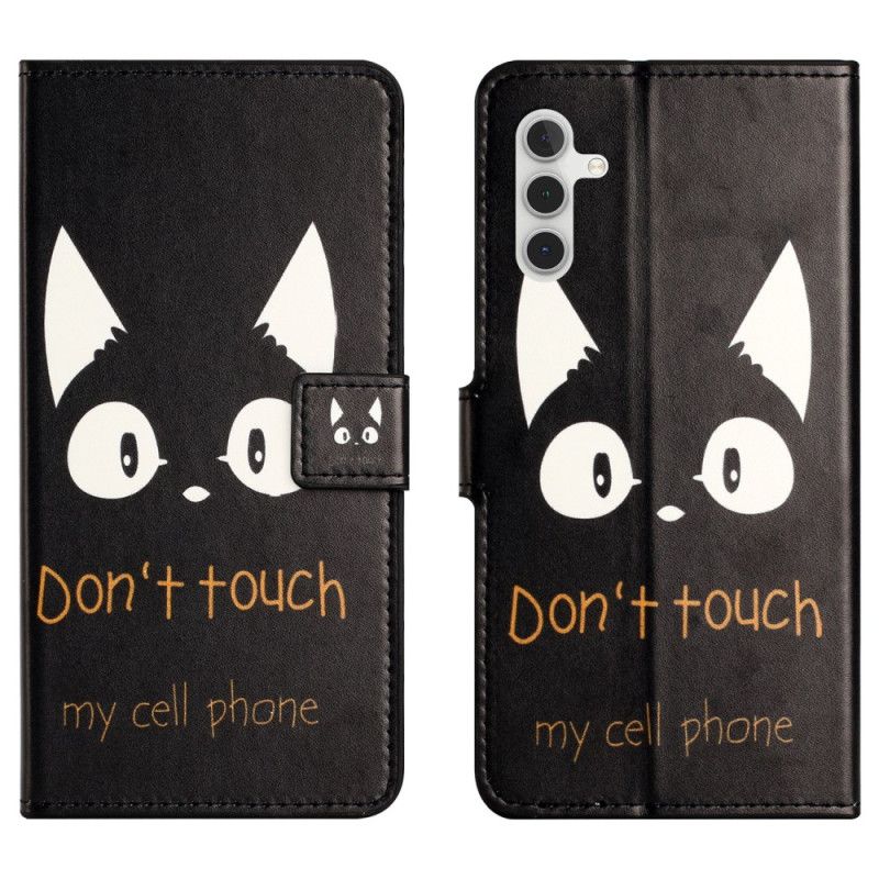 Læder Cover Samsung Galaxy S25 Fe Telefon Etui Rør Ikke Min Mobil Telefon