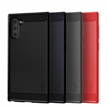 Cover Samsung Galaxy Note 10 Børstet Effekt Mofi