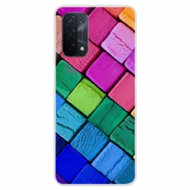 Cover Oppo A74 5G / A54 5G Farvede Blokke
