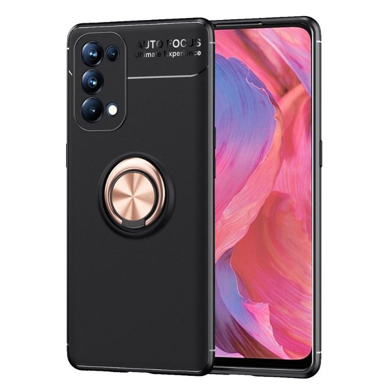 Cover Oppo A74 5G / A54 5G Silikone Med Roterende Støtte