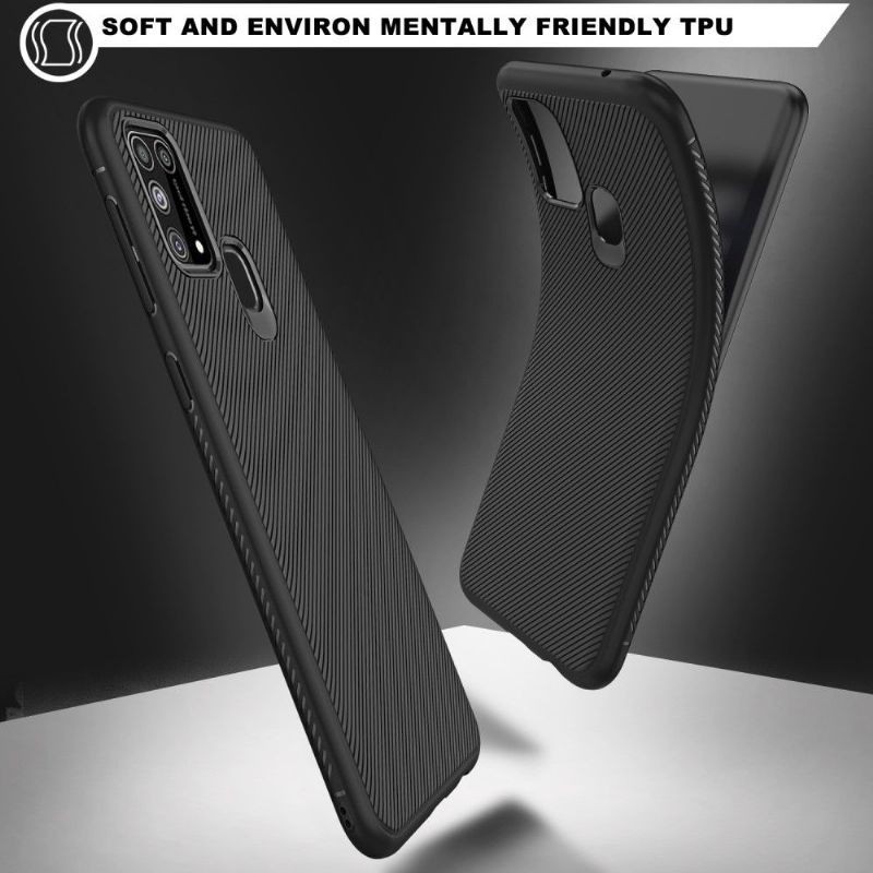 Cover Samsung Galaxy M31 Ribbet Effektslange