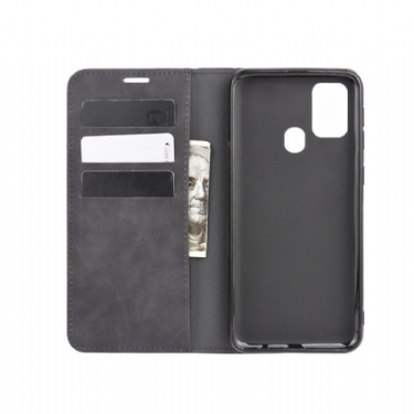 Flip Cover Samsung Galaxy M31 Anti-fald Business Retro