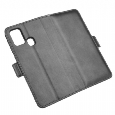 Flip Cover Samsung Galaxy M31 Cover I Mat Imiteret Læder