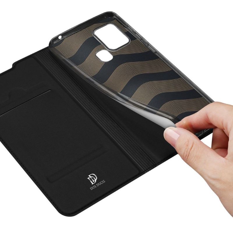 Læder Cover Samsung Galaxy M31 Satin Belægning