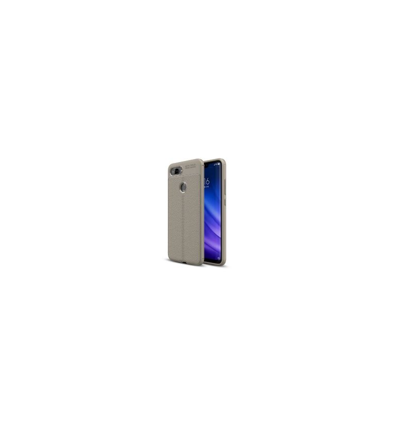 Cover Xiaomi Mi 8 Lite Litchi Texture Læderstil