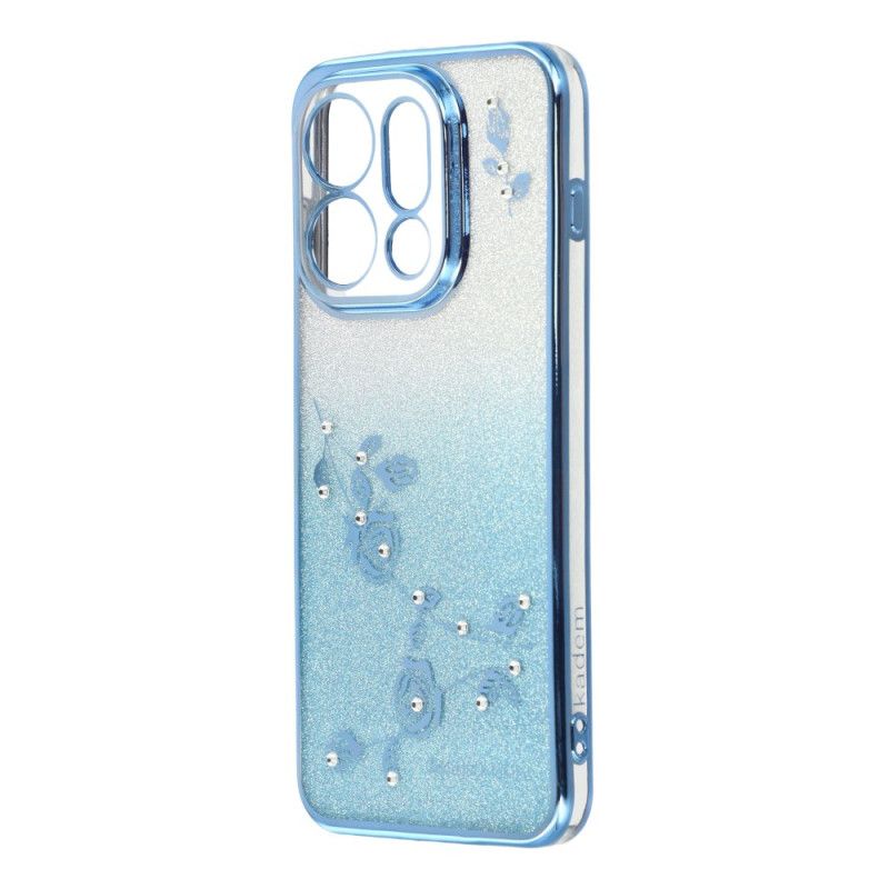 Cover Oppo Find X9 5g Kadem Blomster- Og Rhinstensremme