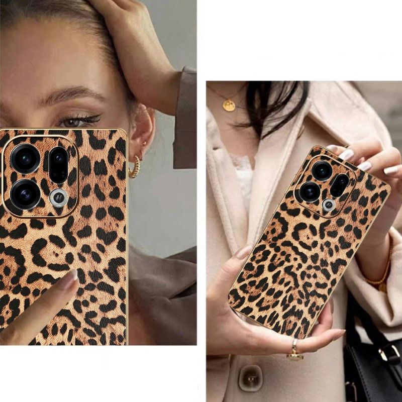 Cover Oppo Find X9 5g Leopard
