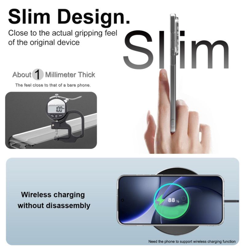 Cover Oppo Find X9 5g Telefon Etui Klar Imak