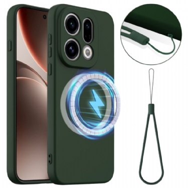 Cover Oppo Find X9 5g Telefon Etui Magsafe Flydende Silikone