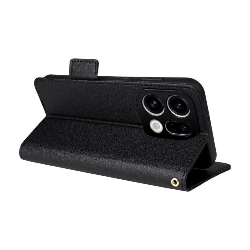 Flip Cover Oppo Find X9 5g Kunstlæder Med Rem