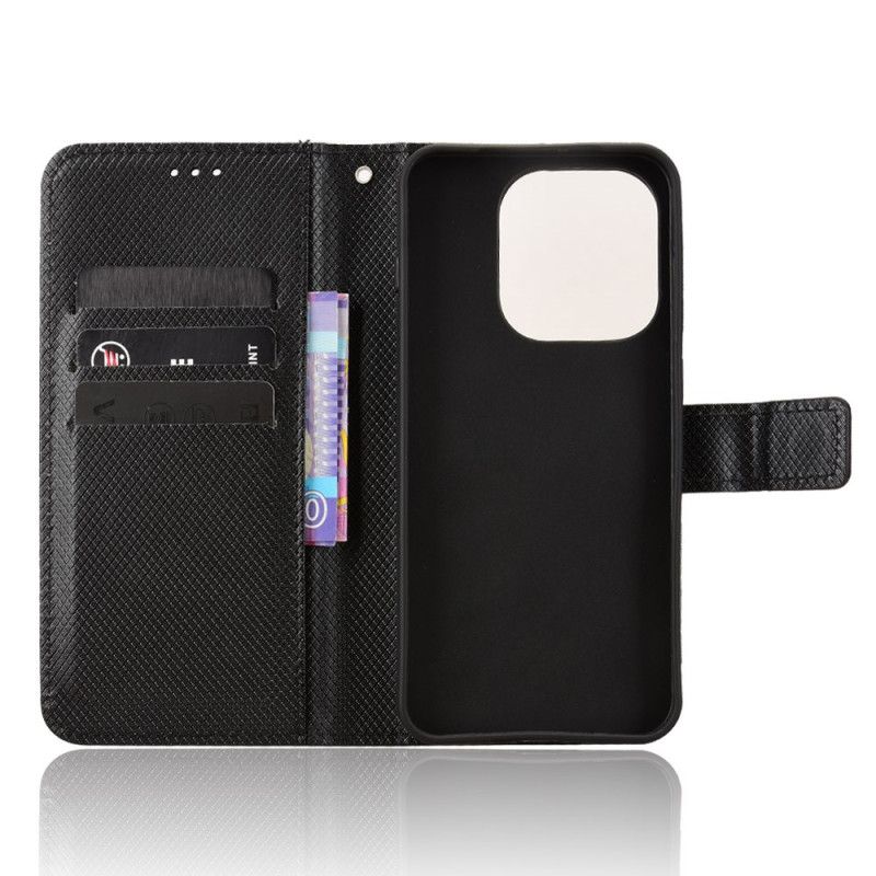 Flip Cover Til Oppo Find X9 5g Diamanttekstur