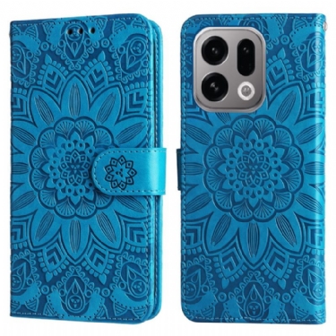 Læder Cover Oppo Find X9 5g Telefon Etui Mandala