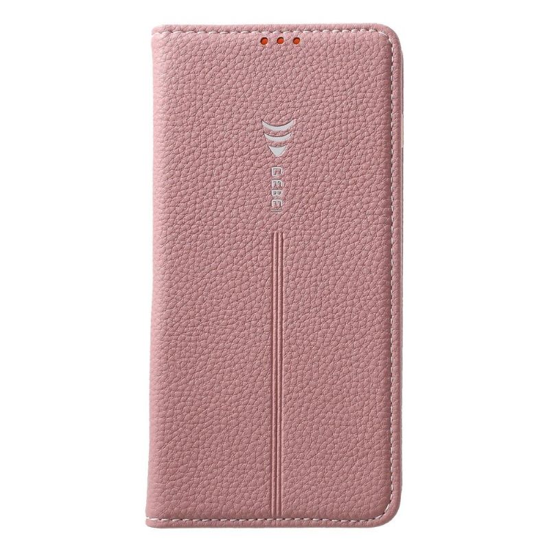 Case Samsung Galaxy S10 Original Tekstureret Læder Med Støtte