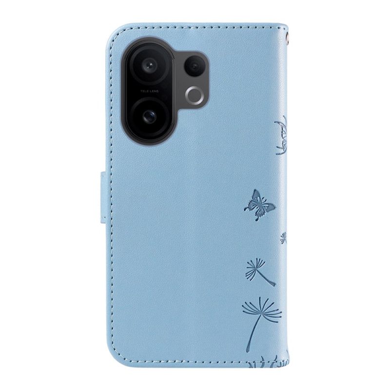 Flip Cover Vivo X200 Fe Mælkebøtte-rem