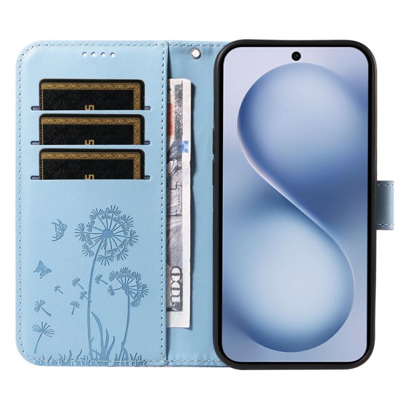 Flip Cover Vivo X200 Fe Mælkebøtte-rem