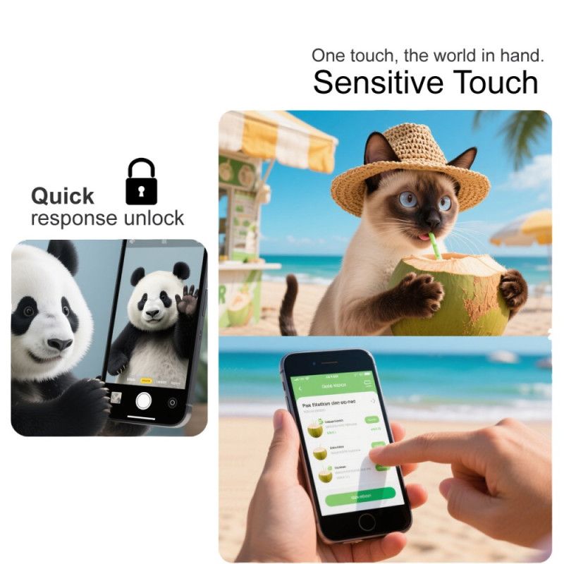 Hærdet Glasskærmbeskytter Til Vivo X200 Fe Imak