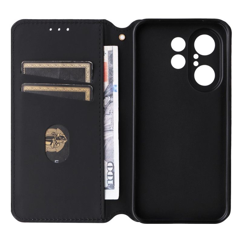 Læder Cover Vivo X200 Fe Telefon Etui Diamanter