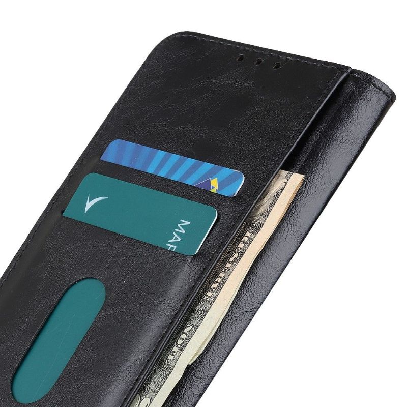 Flip Cover Xiaomi Mi 11i / Poco F3 Lædereffekt Vintage Melodi