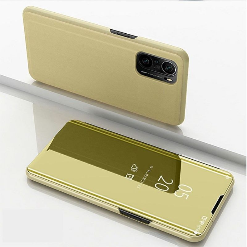 Mobilcover Xiaomi Mi 11i / Poco F3 Original Flip Cover Spejleffekt