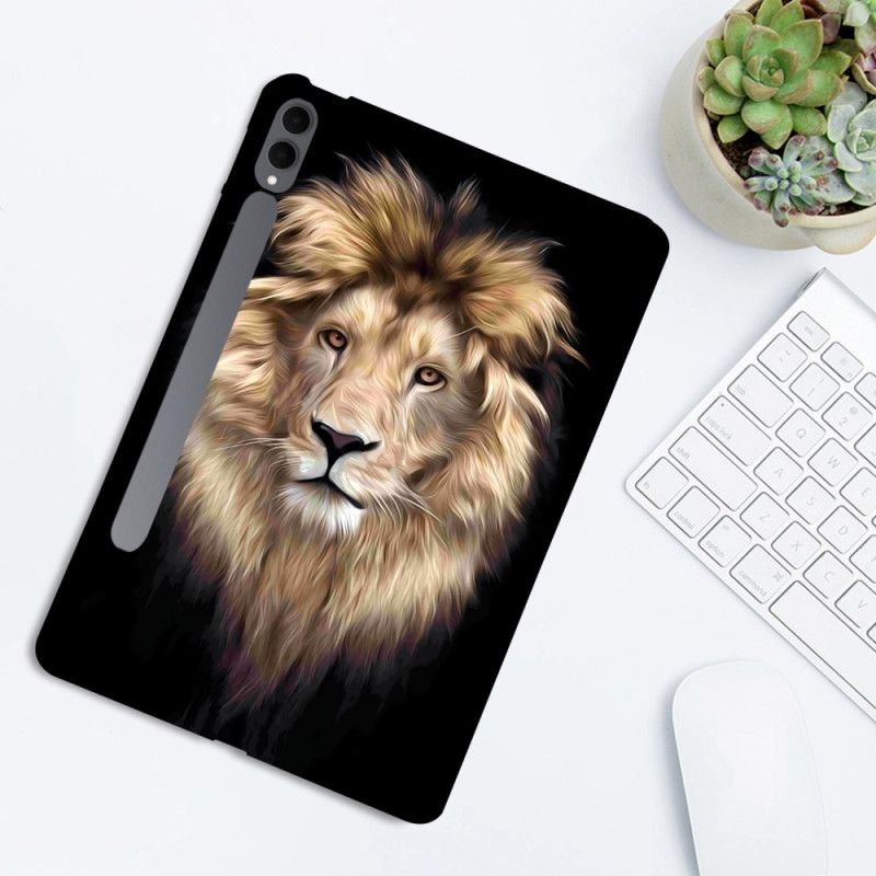 Cover Samsung Galaxy Tab S11 Ultra Løvemønster