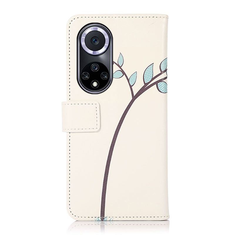 Læder Cover Honor 50 / Huawei Nova 9 Uglepar