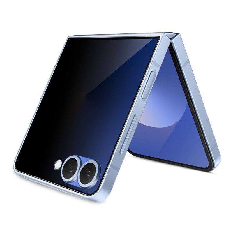 Anti-spionage Hærdet Glas Bagskærmbeskytter Til Samsung Galaxy Z Flip 7