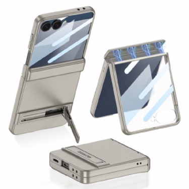 Cover Samsung Galaxy Z Flip 7 Gkk Magnetisk Stativ Og Beskyttelse