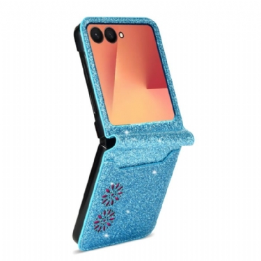Cover Samsung Galaxy Z Flip 7 Glitterkortholder