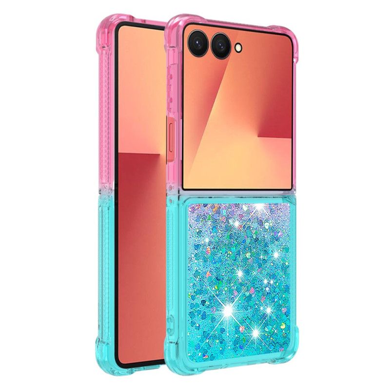 Cover Samsung Galaxy Z Flip 7 Graduerede Pailletter