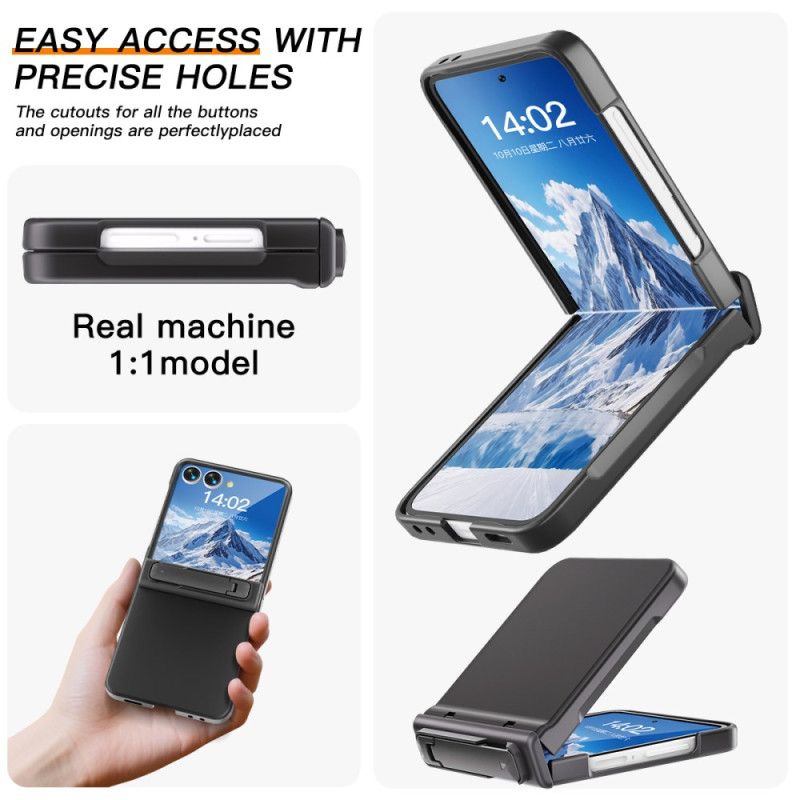 Cover Samsung Galaxy Z Flip 7 Hængselbeskytter Og Stativ