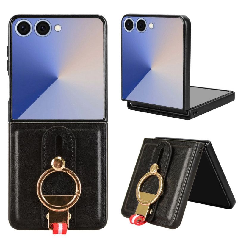 Cover Samsung Galaxy Z Flip 7 Håndledsrem Og Holder