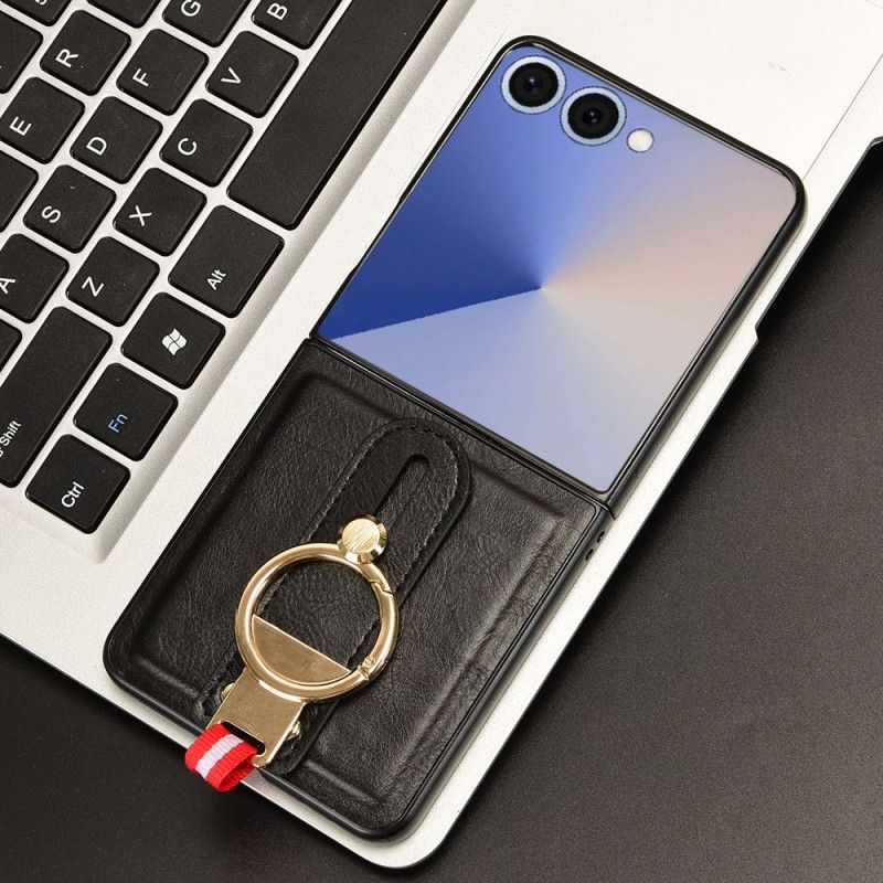 Cover Samsung Galaxy Z Flip 7 Håndledsrem Og Holder