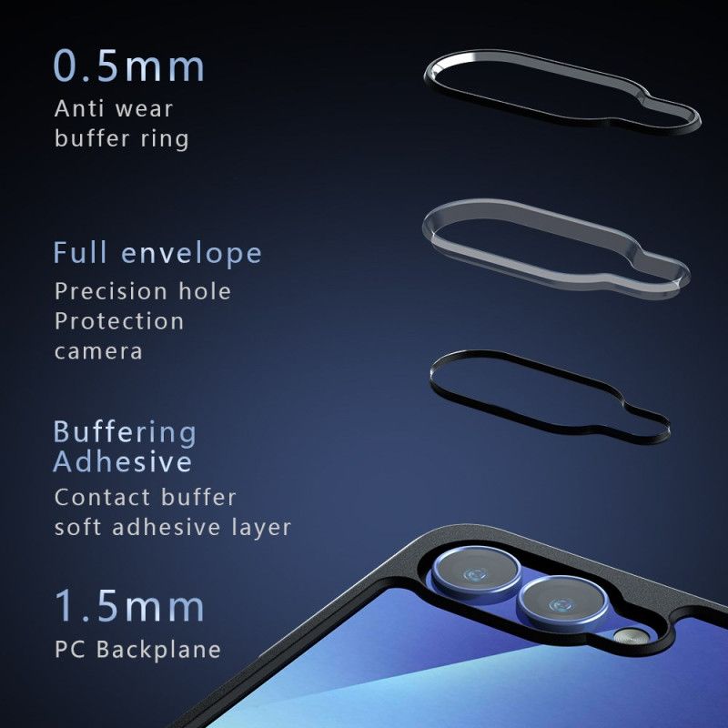 Cover Samsung Galaxy Z Flip 7 Klar Stødsikker Beskyttelse