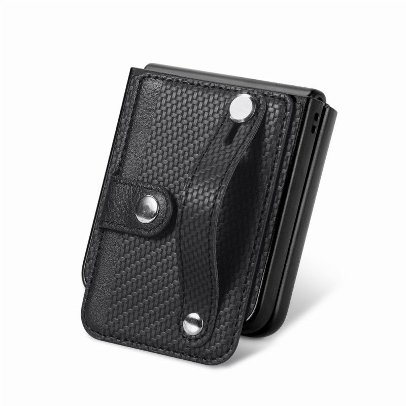Cover Samsung Galaxy Z Flip 7 Kortholder I Kulfiber